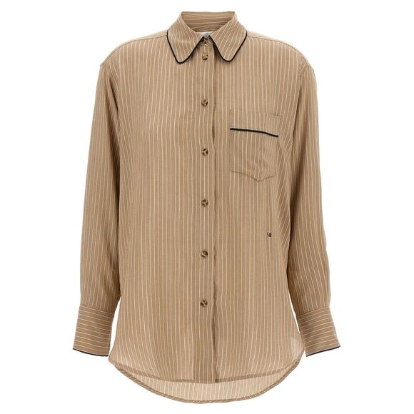 Victoria Beckham Women 'Piping Detail Pyjama' Shirt